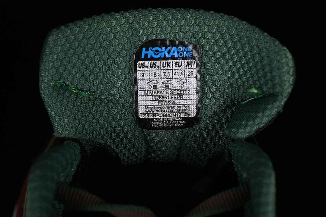 Hoka [1126851 FEPR]-[HOKA MAFATE SPEED 2 WHITE/GREEN/BLACK/YELLOW]-[WOMAN:36-39]-[MAN:40-45] - Image 6
