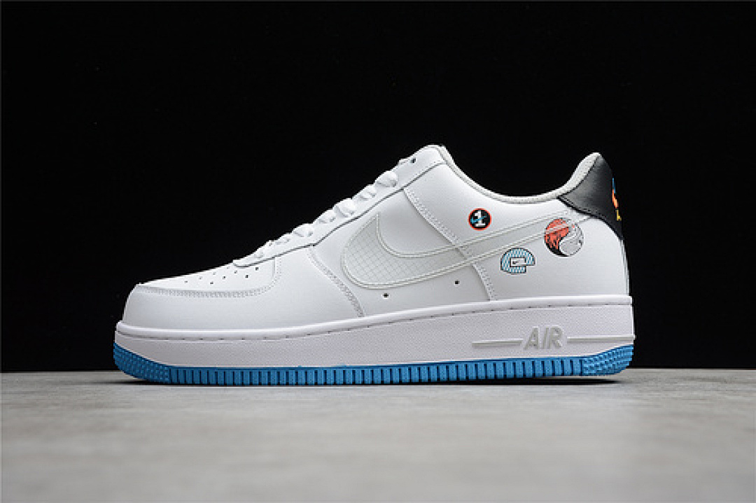 Nike [DM8088-100]-[AIR FORCE 1 LOW LV8 GS YIN YANG WHITE/MULTI-COLOR/WOLF GREY]-[UNISEX:36-45], photo 1