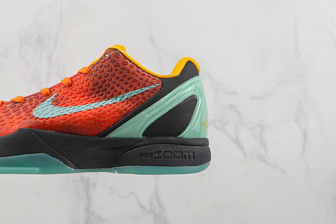 Nike [CW2190-800]-[ZOOM KOBE 6 PROTRO ORANGE COUNTY PEEL/BLACK-CANNON]-[MAN:40-46] - Image 7