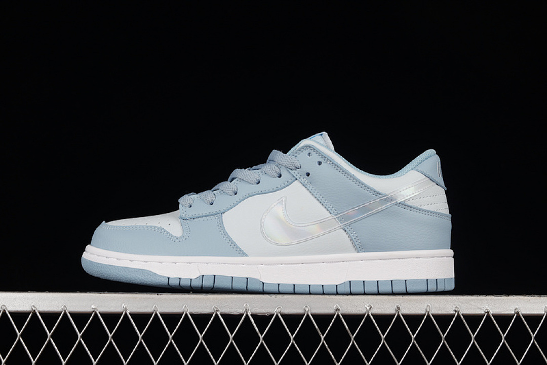 Unbranded [DH9765-401]-[DUNK LOW GS 'AURA CLEAR' AURA/CLEAR/WORN BLUE/WHITE]-[UNISEX:36-45], photo 1