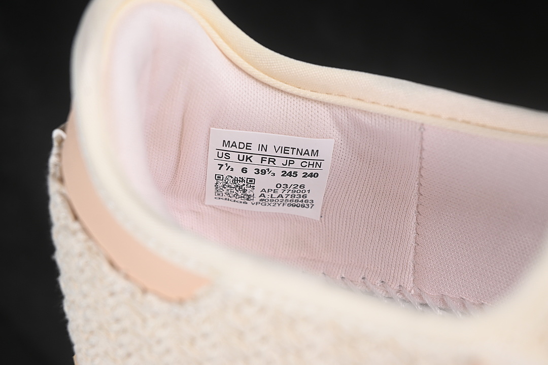 Adidas [LA7836]-[LAZY PERSON'S LIFE SHOES LIGHT PINK/WHEAT]-[WOMAN:35-39]-[MAN:40-42] - Image 5