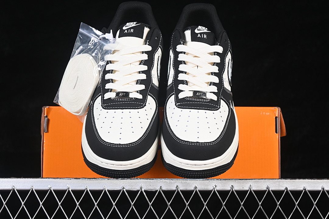 Nike [KG6699-F30]-[AIR FORCE 1 07 LOW WHITE/BLACK]-[WOMAN:36-39]-[MAN:40-45] - Image 13