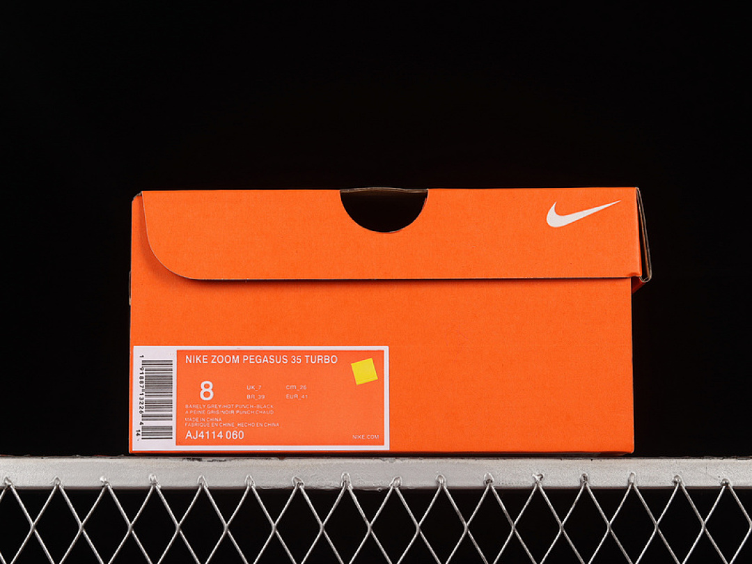 Nike [AJ4114-060]-[ZOOM PEGASUS TURBO BARELY GREY/HOT PUNCH-WHITE-BLACK]-[WOMAN:36-39]-[MAN:40-45] - Image 11