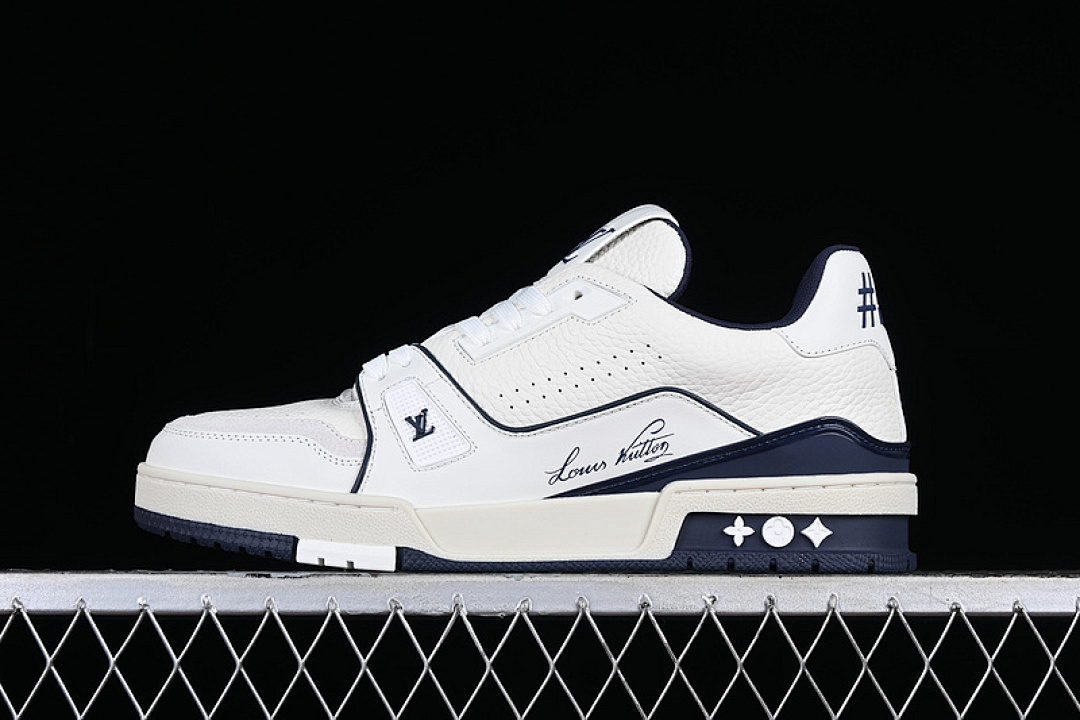 Louis Vuitton Louis Vuitton [L*V TRAINER 54 WHITE/BLUE]-[MAN:38-45], photo 1
