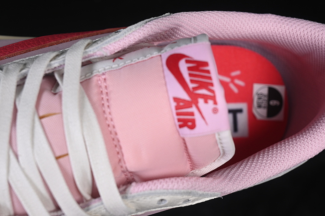 Jordan [IQ7604-101]-[JORDAN 1 RETRO LOW OG SAIL/PINK-SHY PINK-MUSLIN]-[WOMAN:35.5-39]-[MAN:40-48.5] - Image 9