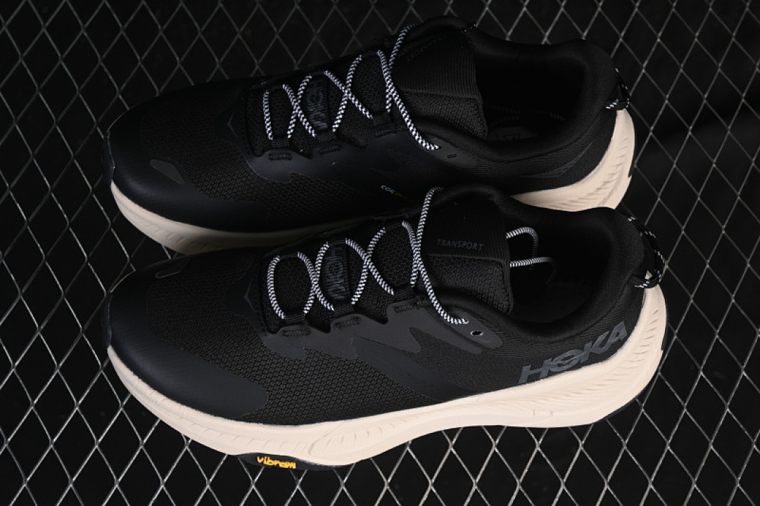 Hoka [1123153 BKLB]-[ONE ONE TRANSPORT BLACK/ALABASTER]-[WOMAN:36-39]-[MAN:40-45] - Image 11