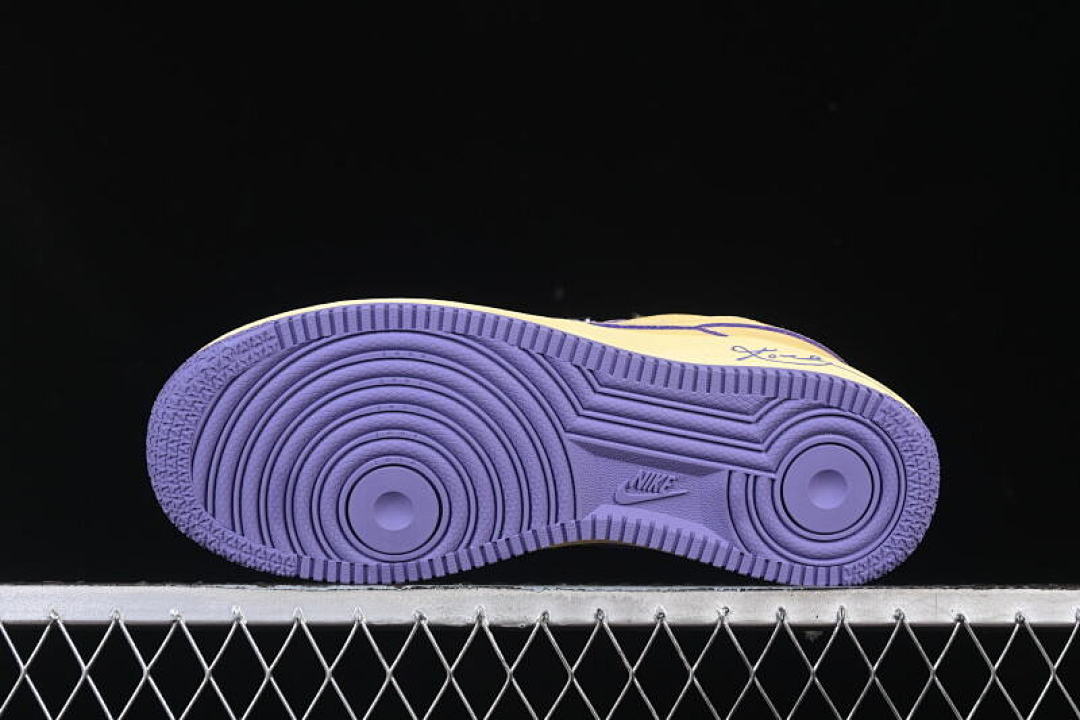 Nike [HV9408-700]-[AIR FORCE 1 07 LOW YELLOW/PURPLE/BLACK/WHITE]-[WOMAN:36-39]-[MAN:40-45] - Image 15