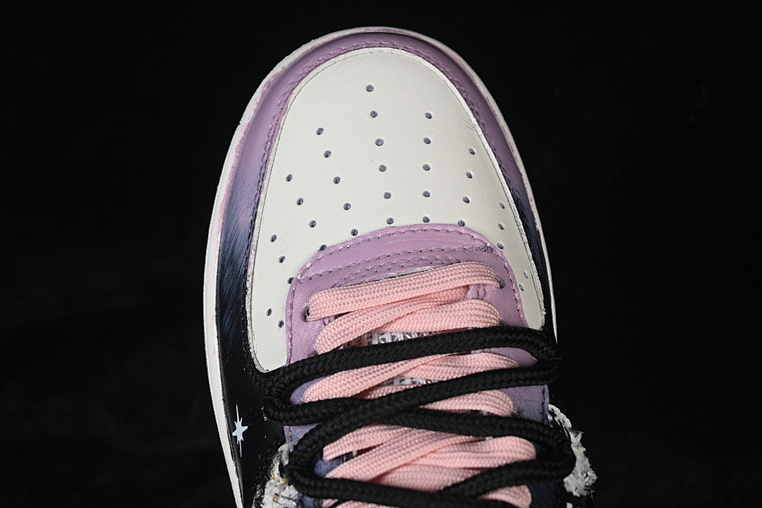 Nike [FJ7740-170]-[AIR FORCE 1 07 LOW WHITE/BLACK/PURPLE]-[WOMAN:36-39]-[MAN:40-45] - Image 10
