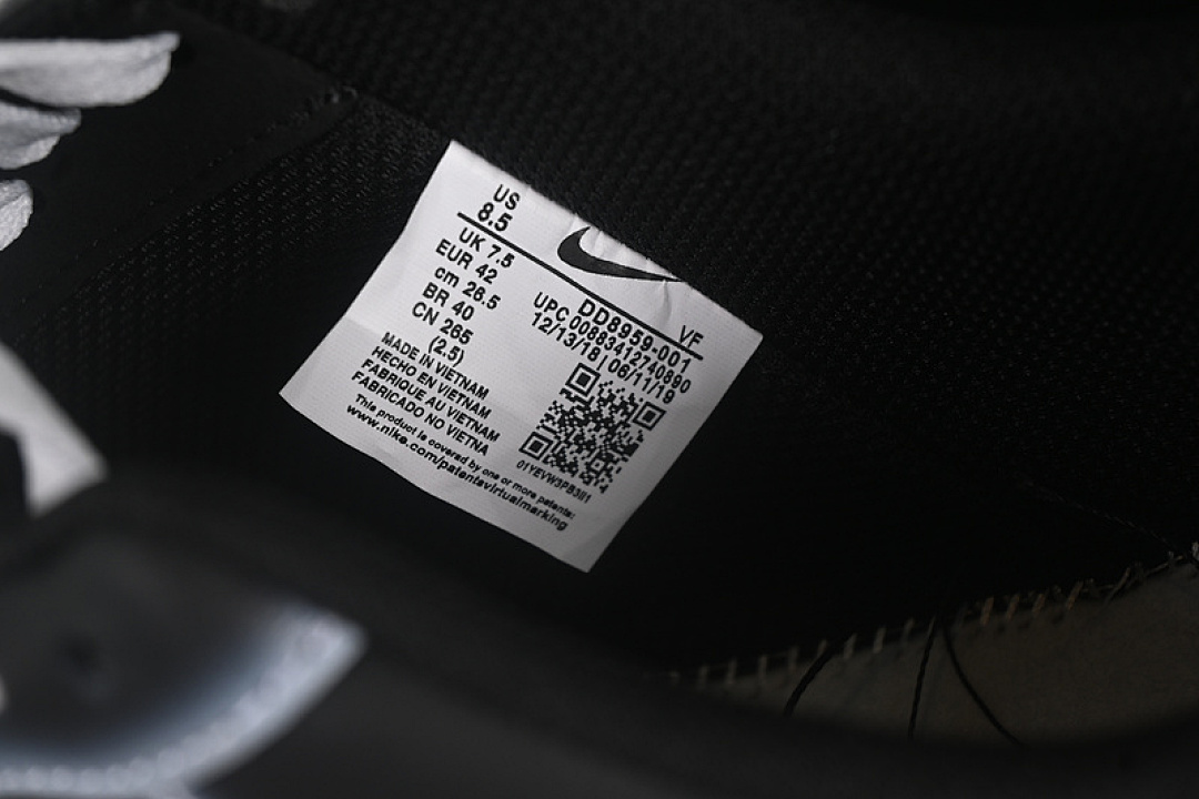 Nike [DD8959-001]-[AIR FORCE 1 07 LOW WHITE/BLACK]-[WOMAN:36-39]-[MAN:40-45] - Image 6
