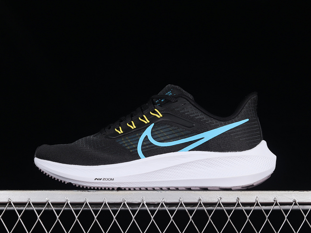 Nike Nike AIR ZOOM PEGASUS 39 BLACK/ANTHRACITE/VIVID SULFUR/CHLORINE BLUE · DH4071-002, photo 1