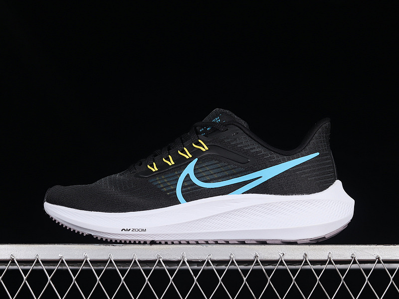 Nike Nike AIR ZOOM PEGASUS 39 BLACK/ANTHRACITE/VIVID SULFUR/CHLORINE BLUE · DH4071-002, photo 1