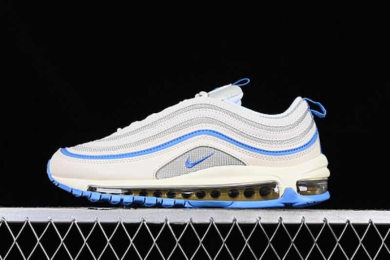 Nike AIR MAX 97 PRM WHITE/GREY/BLUE · FN7492-133, photo 1