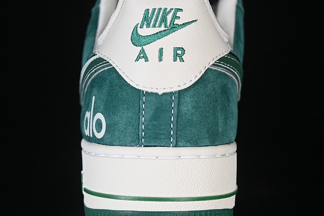 Nike [SY1388-011]-[AIR FORCE 1 07 LOW CASUAL SHOES DARK GREEN/WHITE]-[WOMAN:36-39]-[MAN:40-45] - Image 6