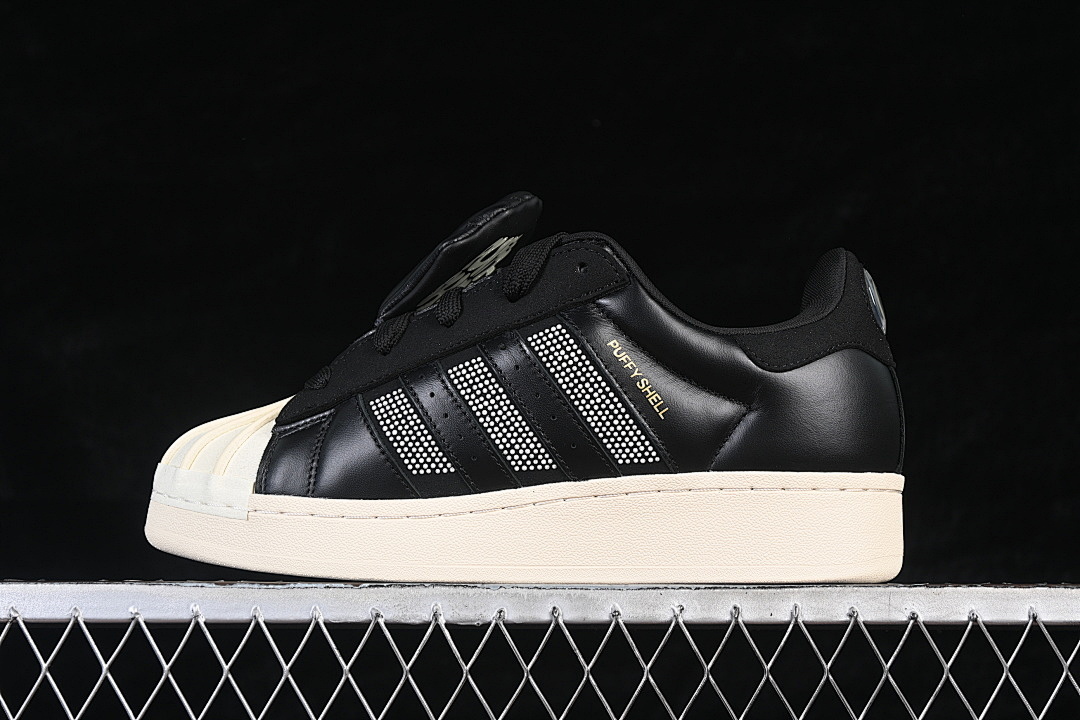 Adidas ORIGINALS SUPERSTAR PUFFY SHELL BLACK/WHITE · KJ6976, photo 1