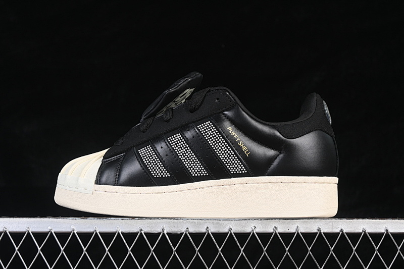 Adidas ORIGINALS SUPERSTAR PUFFY SHELL BLACK/WHITE · KJ6976, photo 1