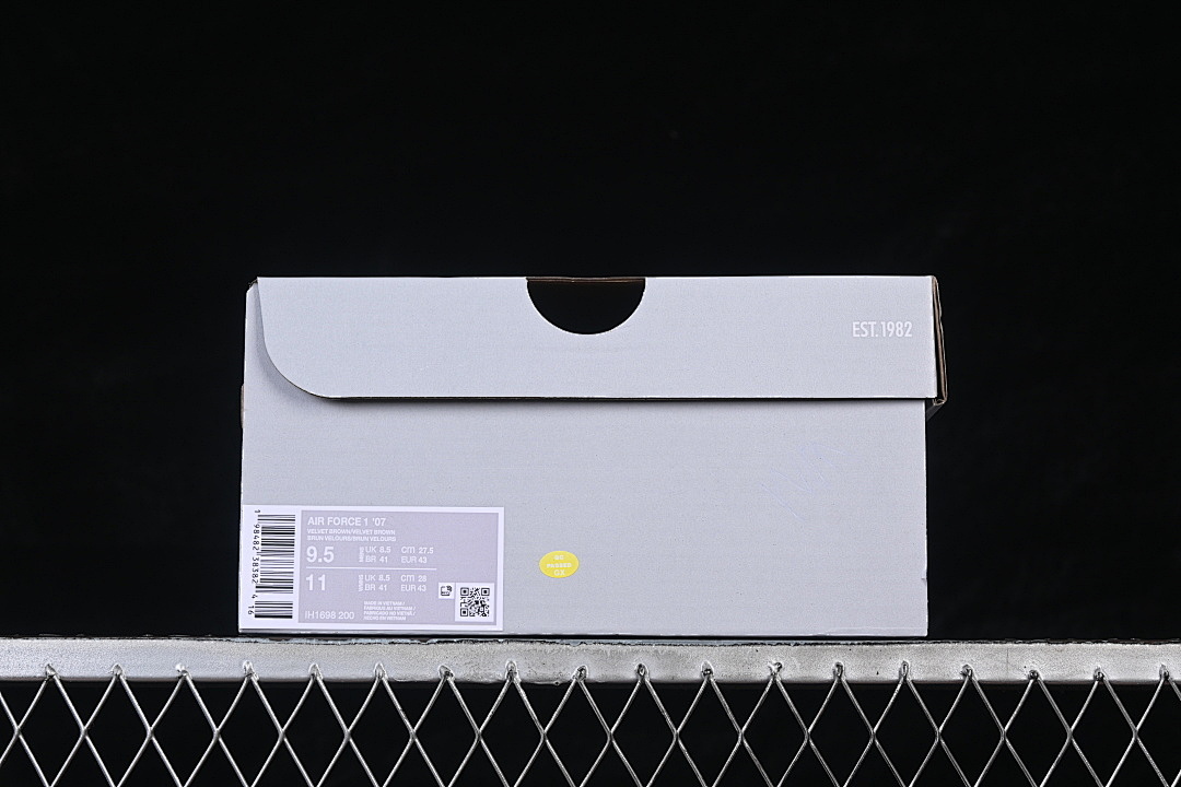 Nike [IH1698-200]-[AIR FORCE 1 07 LOW BLACK/BLACK/BLACK]-[WOMAN:38.5-39]-[MAN:40-48.5] - Image 12