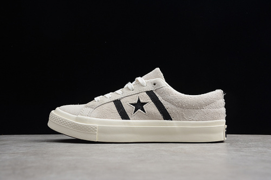 Converse [58-56-64]-[163269C]-[ONE STAR ACADEMY LOW OX EGRET/BLACK/EGRET]-[WOMAN:35-39]-[MAN:40-44], photo 1
