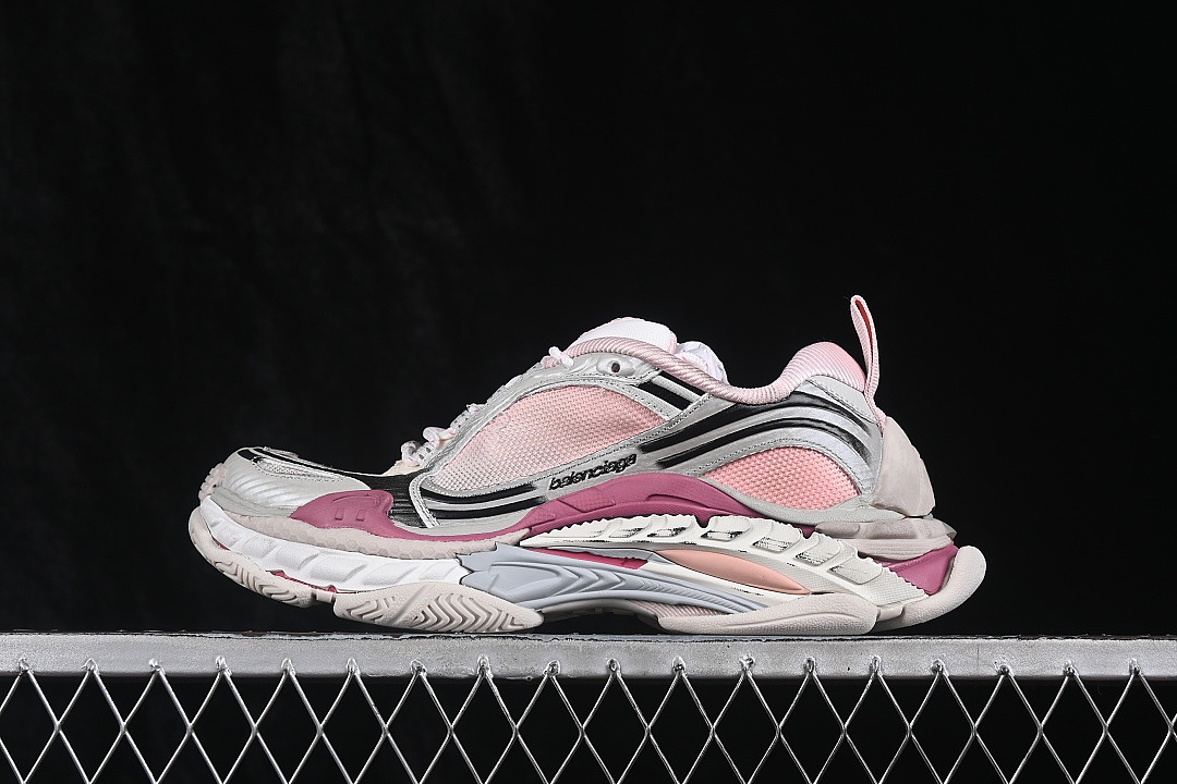 Balenciaga Balenciaga TRIPLE S 2 GRADIENT MESH SHOES PINK/GREY · WTR2G6800, photo 1