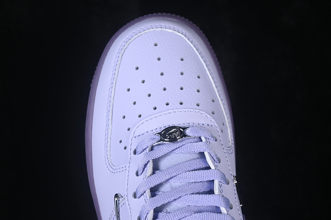 Nike [IX5253-555]-[AIR FORCE 1 07 LOW CASUAL SNEAKERS PURPLE/PURPLE]-[WOMAN:35.5-39]-[MAN:40-45] - Image 10