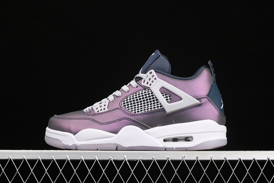 Jordan [BQ9043-400]-[AIR JORDAN 4 RETRO SE GS MONSOON BLUE/ARMORY BLUE-MELON TINT]-[UNISEX:36-46], photo 1