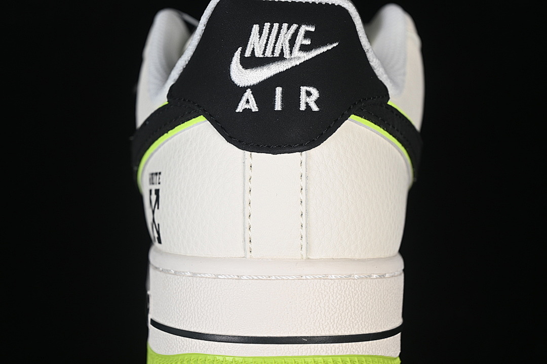 Nike [QW5836-023]-[AIR FORCE 1 07 LOW WHITE/BLACK/GREEN]-[WOMAN:36-39]-[MAN:40-45] - Image 7