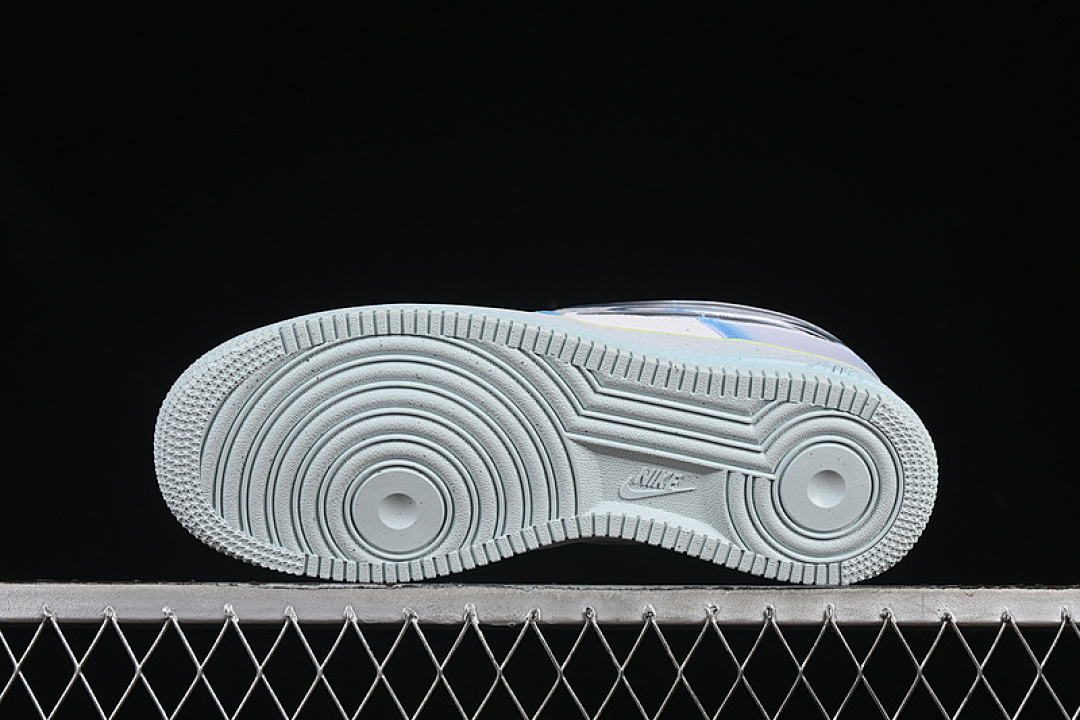 Nike [HJ4399-400]-[AIR FORCE 1 07 LOW PSYCHIC BLUE/CLEAR/WHITE/GLACIER BLUE/BARELY VOLT/GAME (ROYAL]) - Image 15