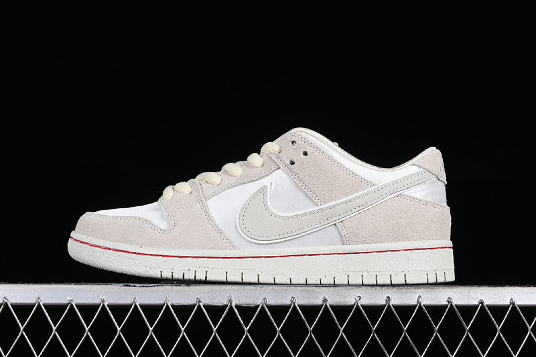 Nike SB DUNK LOW 2024 WHITE/GREY · FZ5654-100, photo 1