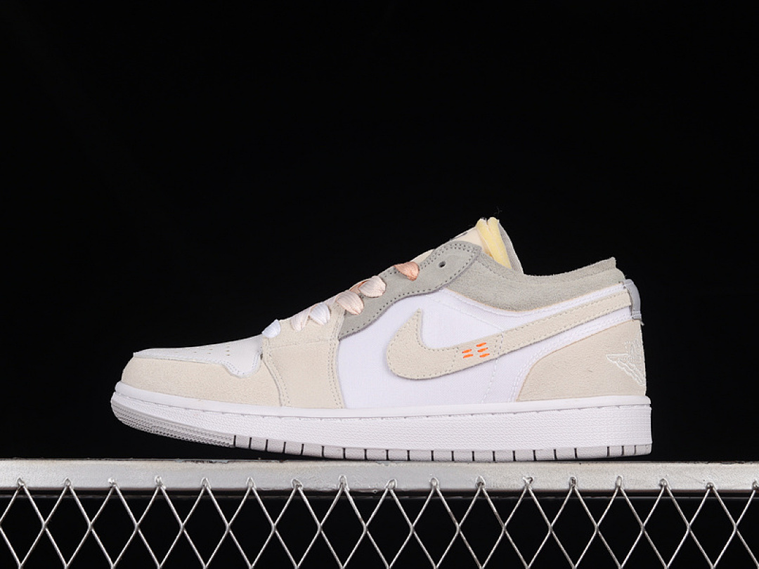 Jordan [DN1635-100]-[AIR JORDAN 1 LOW SE CRAFT INSIDE OUT WHITE/PHANTOM/SAIL/NEUTRAL GREY]-[36-46], photo 1