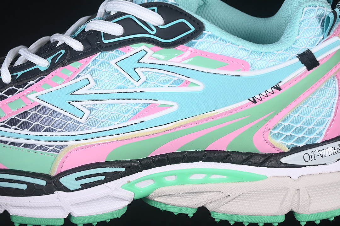 Unbranded [RETRO RUNNING SHOES BLUE/PINK/GREEN/BLACK]-[WOMAN:36-39]-[MAN:40-47] - Image 8