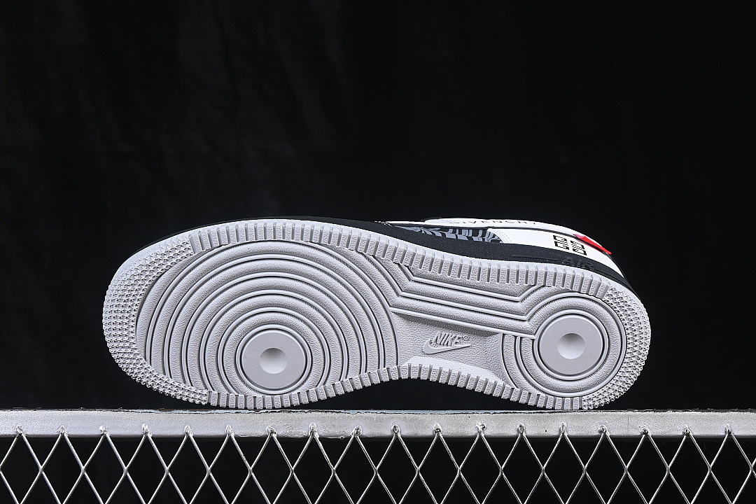 Nike [RJ1988-004]-[AIR FORCE 1 07 LOW CASUAL SNEAKERS BLACK/WHITE]-[WOMAN:36-39]-[MAN:40-45] - Image 14