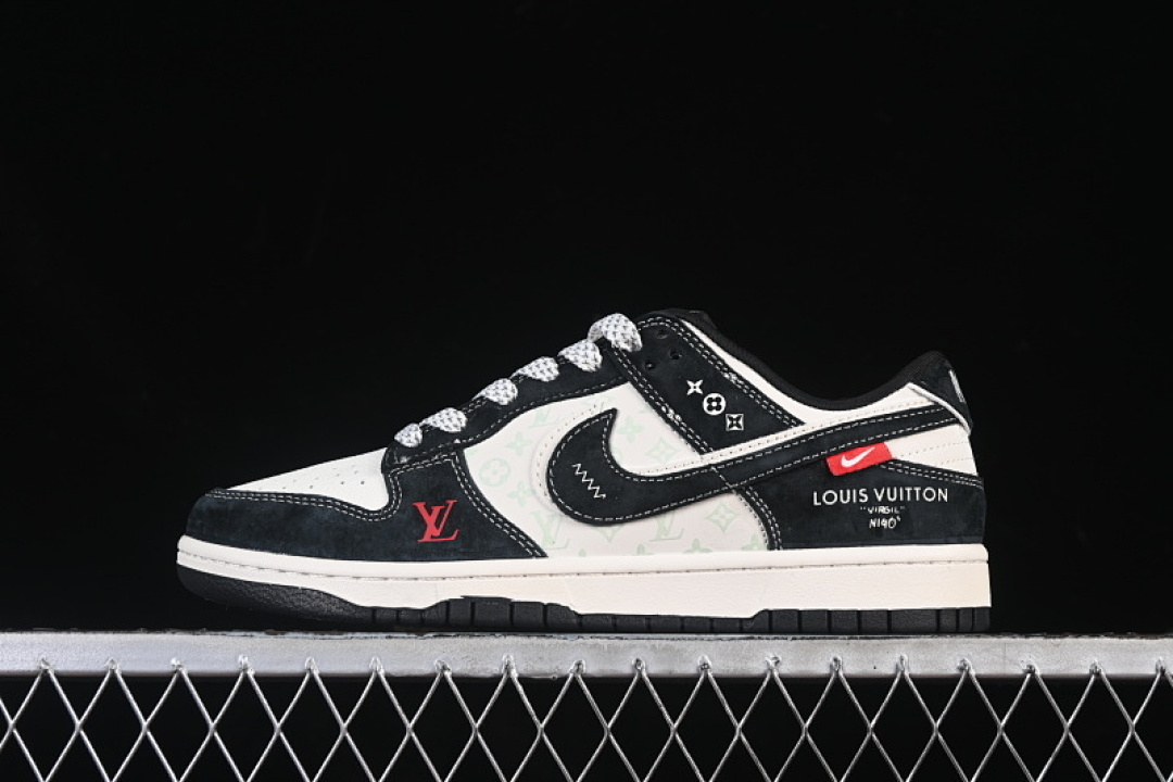Unbranded [CX5050-Y22]-[DUNK LOW CASUAL SNEAKERS BLACK/WHITE]-[WOMAN:36-39]-[MAN:40-45], photo 1
