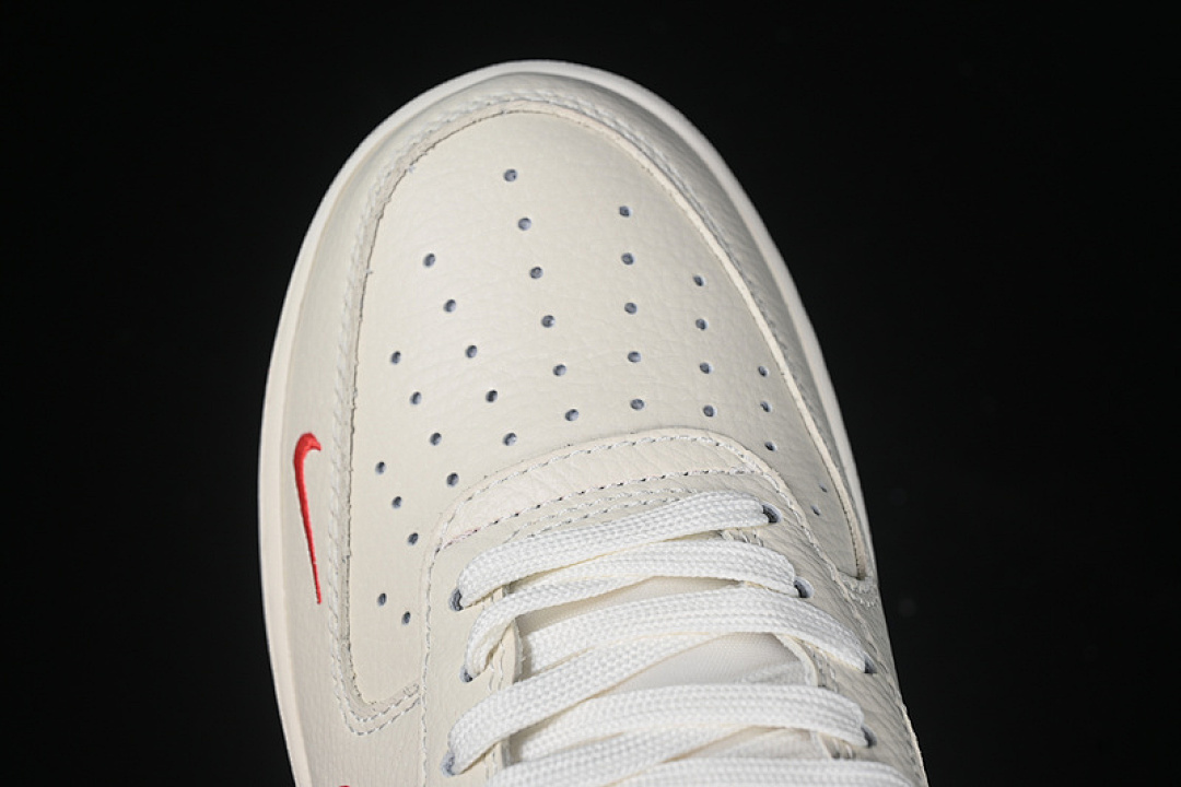Nike [KK1988-059]-[AIR FORCE 1 07 LOW WHITE/RED]-[WOMAN:36-39]-[MAN:40-45] - Image 10