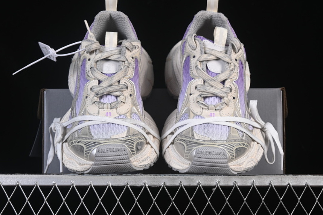 Balenciaga [W3XGM5590]-[THE TENTH GENERATION OF TRENDY SHOES VIOLET/WHITE]-[WOMAN:35-39]-[MAN:40-46] - Image 13