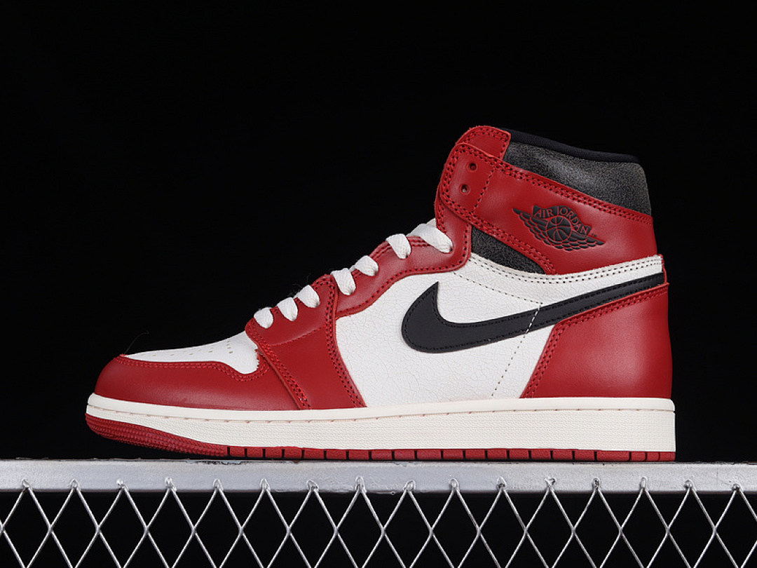 Jordan [DZ5485-612]-[LW AIR JORDAN 1 HIGH OG CHICAGO LOST AND FOUND VARSITY RED/BLACK-SAIL-MUSLIN], photo 1