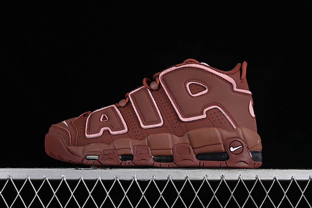 Nike [DV3466-200]-[AIR MORE UPTEMPO 96 QS VALENTINE'S DAY DARK PONY/MEDIUM SOFT PINK/COCONUT MILK], photo 1