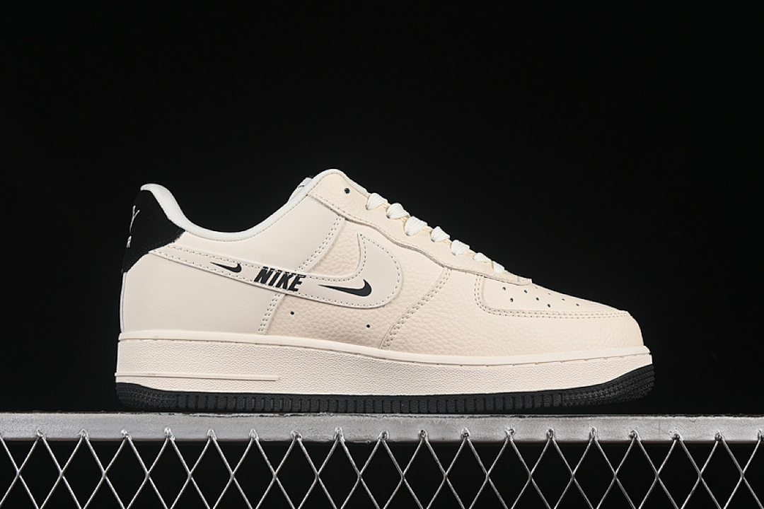 Nike [DF0188-054]-[AIR FORCE 1 07 LOW JUSTDOIT BEIGE/BLACK]-[WOMAN:36-39]-[MAN:40-45] - Image 16