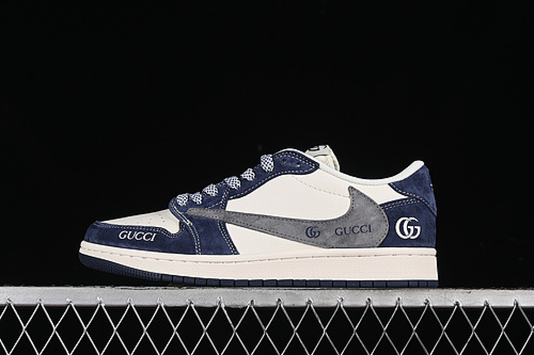 Jordan [XY2688-109]-[TRAVIS SCOTT X FRAGMENT DESIGN AIR JORDAN 1 LOW OG SP OFF WHITE/BLUE/GREY], photo 1