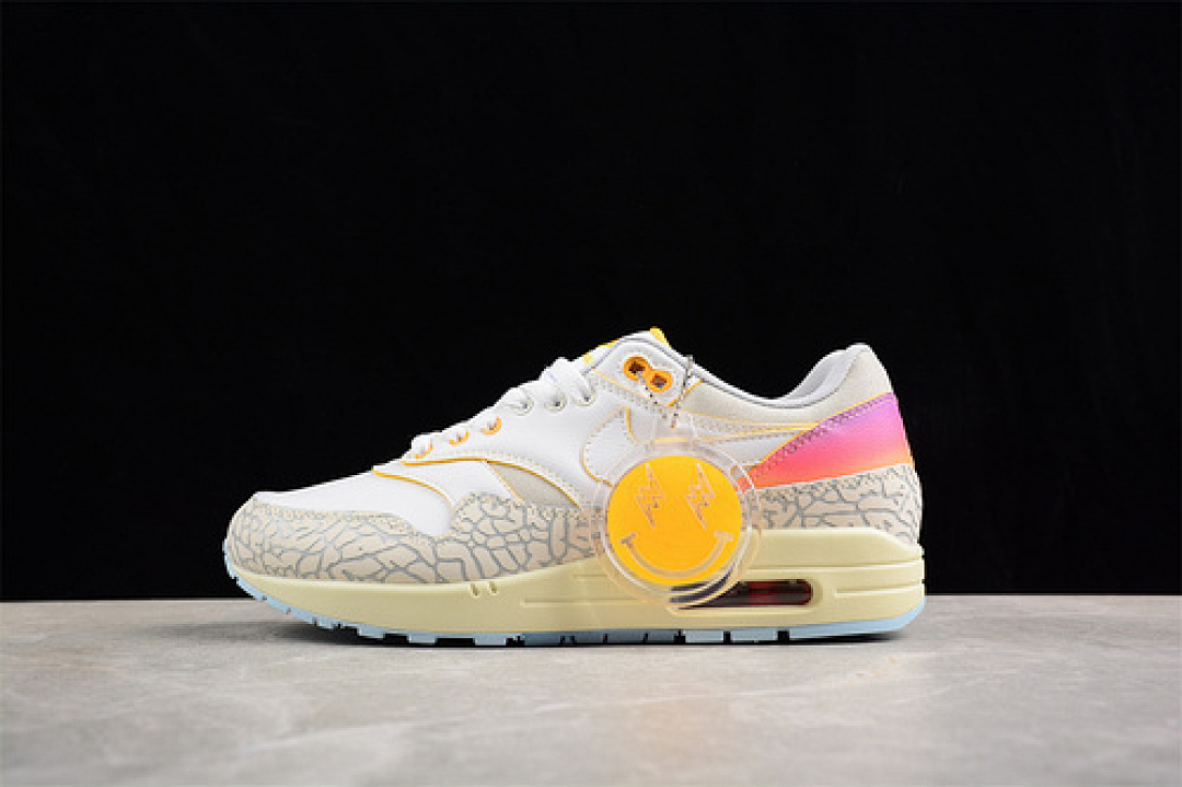 Unbranded [DN0344-901]-[AIR MAX 1 WHITE/GREY/GOLD/PINK]-[WOMAN:36-39]-[MAN:40-47.5], photo 1