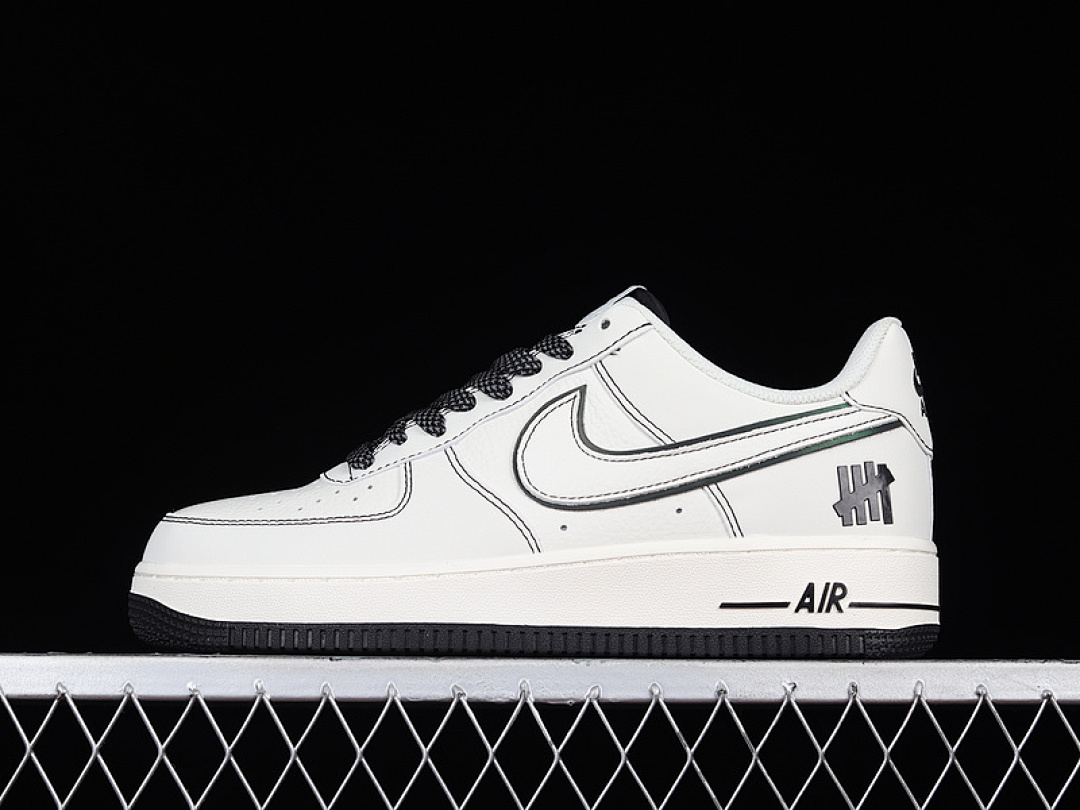 Nike [HL5263-896]-[AIR FORCE 1 LOW 07 X UNDEFEATED WHITE/WHITE/BLACK]-[WOMAN:36-39]-[MAN:40-45], photo 1
