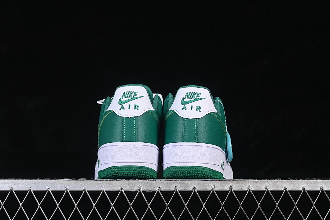Nike [FJ4146-122]-[AIR FORCE 1 LOW 07 WHITE/WHITE/MALACHITE]-[WOMAN:36-39]-[MAN:40-45] - Image 14