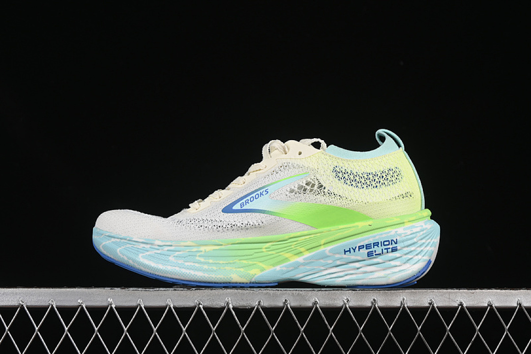 Unbranded [1000531D134]-[BROOKS HYPERION ELITE 4 PB WHITE/GREEN/BLUE]-[MAN:39-45], photo 1