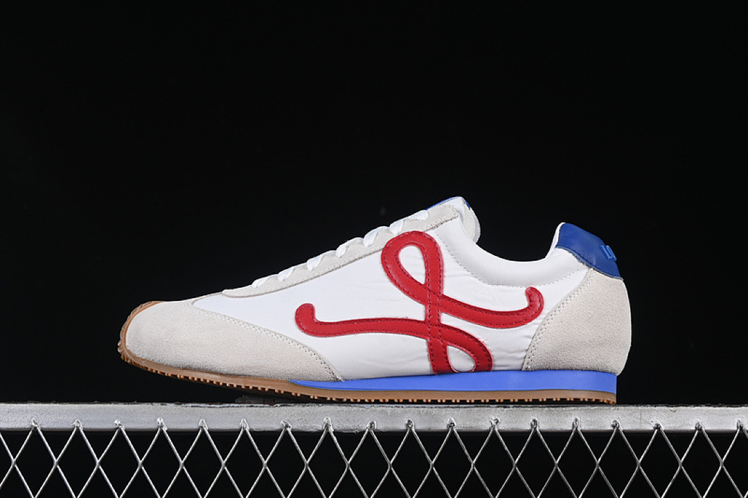 [LOE*WE BALLET RUNNER 2.0 SNEAKERS WHITE/BLUE/GREY/RED]-[WOMAN:35-39]-[MAN:40-45], photo 1