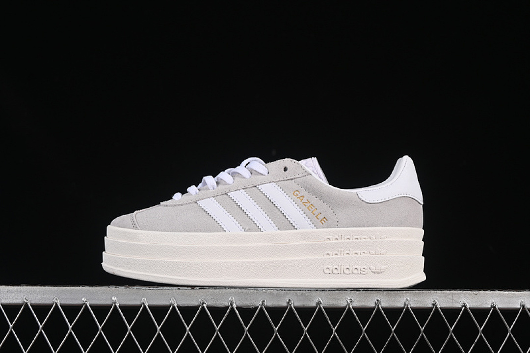 Unbranded [HQ6893]-[ORIGINALS GAZELLE BOLD GREY TWO/CLOUD WHITE/CORE WHITE]-[WOMAN:35.5-42], photo 1