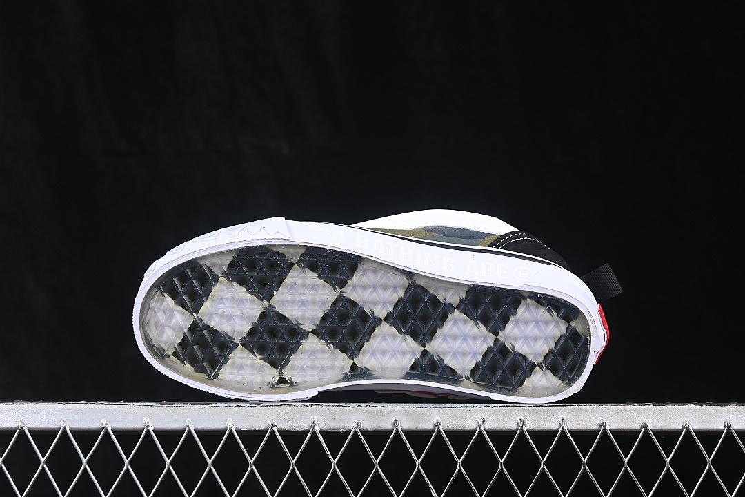 Bape [VN000Z3929B]-[BAPE X LX KNU SKOOL TB CASUAL SKATE SHOES GREY/BLACK]-[WOMAN:35-39]-[MAN:40-44] - Image 13