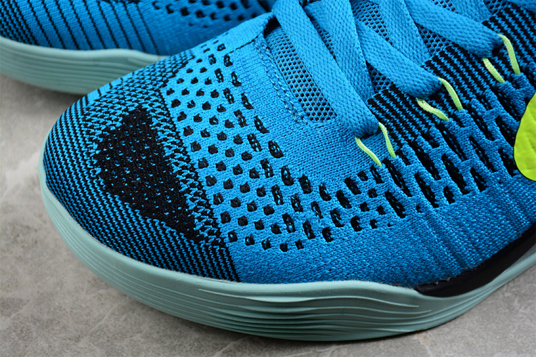 Nike [630847-400]-[KOBE 9 LOW PERSPECTIVE NEON TURQUOISE/VOLT]-[MAN:40-46] - Image 9