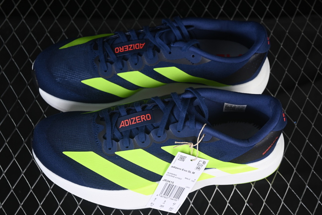 Adidas [JR3415]-[ADIZERO EVO SL WHITE/BLUE/GREEN]-[WOMAN:36-39]-[MAN:40-46] - Image 11