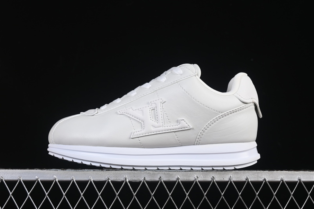 Louis Vuitton [1AIKDD]-[BUTTERSOFT LOW-TOP CASUAL SHOES WHITE/WHITE]-[WOMAN:39]-[MAN:40-46] - Image 2
