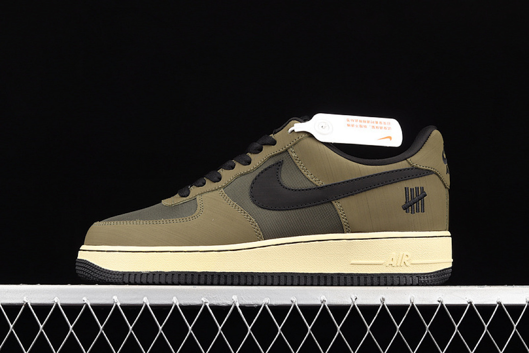Nike [DH3064-300]-[UNDEFEATED X AIR FORCE 1 LOW SP BALLISTIC CARGO KHAKI/BLACK]-[UNSIEX:36-45], photo 1