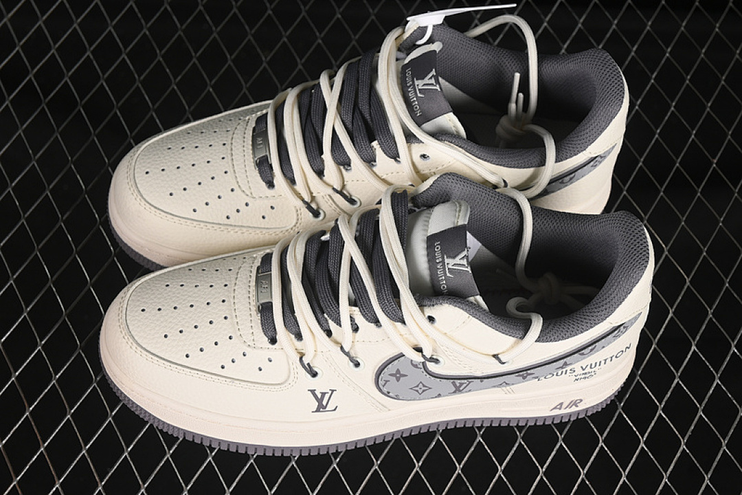 Nike [DM6868-067]-[AIR FORCE 1 07 LOW LV WHITE/GREY]-[WOMAN:36-39]-[MAN:40-45] - Image 11