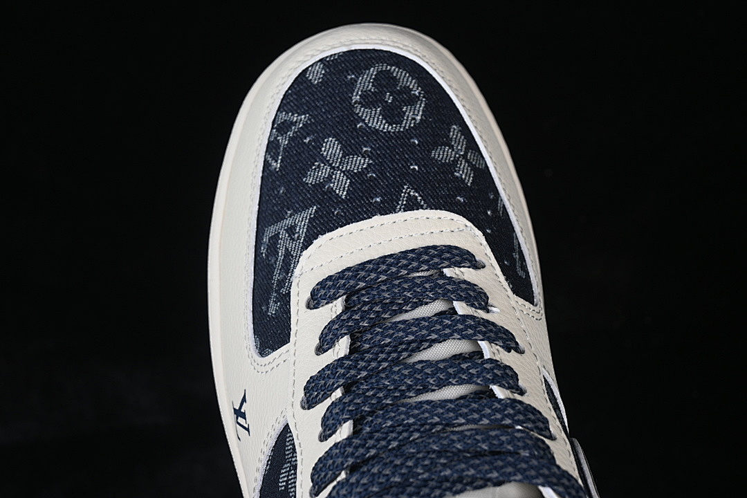 Nike [XY2025-006]-[AIR FORCE 1 07 LOW BEIGE/BLACK/NAVY BLUE]-[WOMAN:36-39]-[MAN:40-45] - Image 10